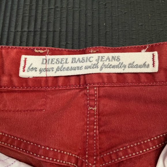 Vintage Diesel 5355 red jeans! - Picture 3 of 5